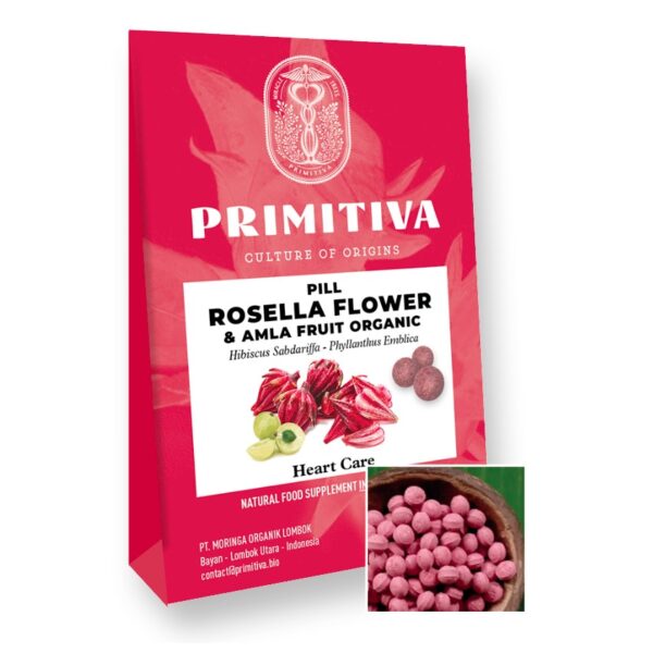 Rosella Flower Organic Pills Envelop recto 2023