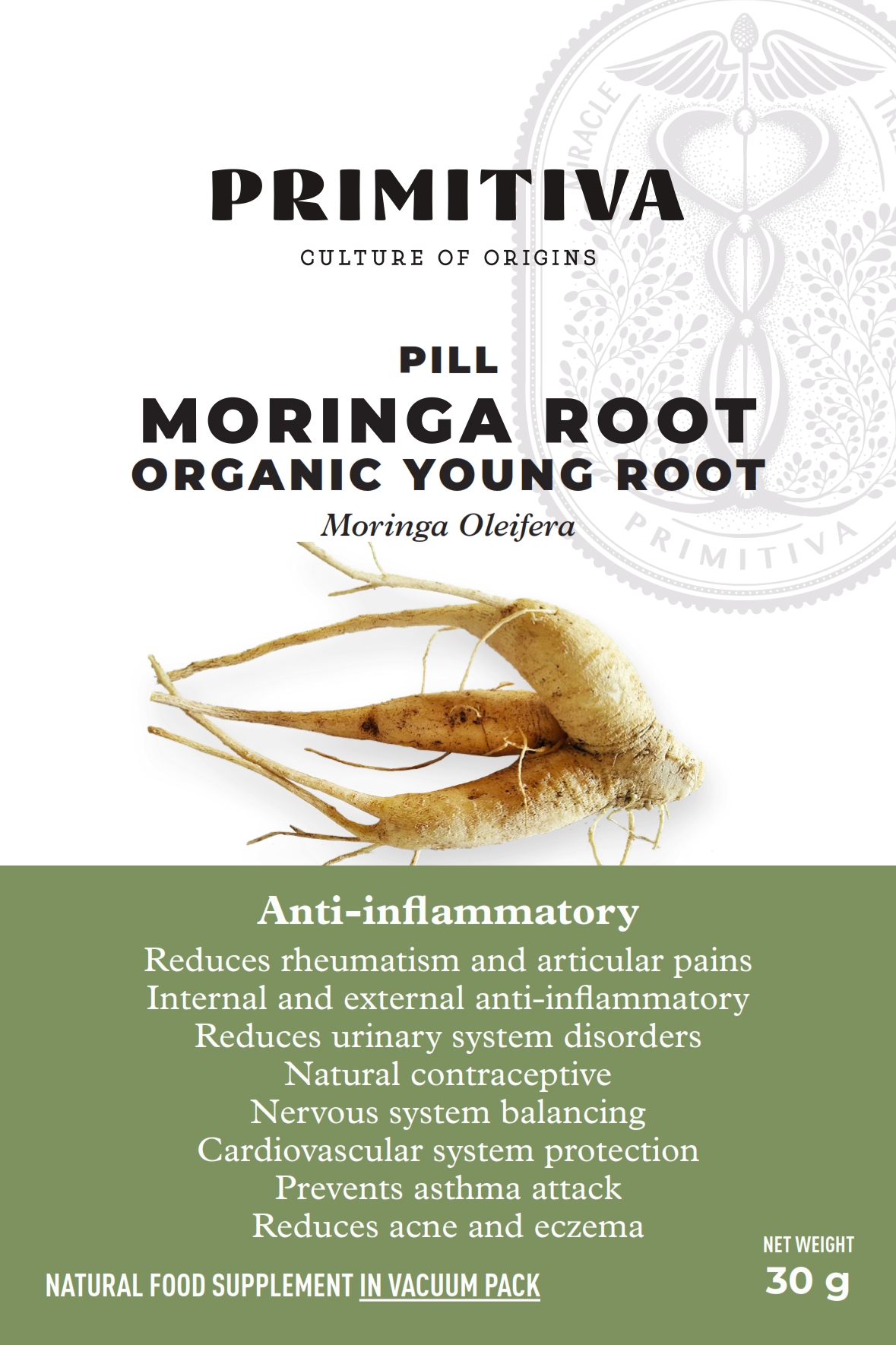 Moringa Young Root Pills – Planet Organic Indonesia – Natural Biotech ...